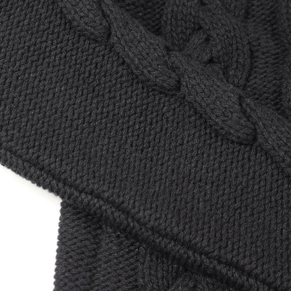 エルメス ウール カシミヤ モヘヤカーディガン