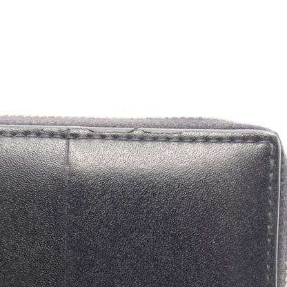 ボッテガヴェネタ カセット レザー ラウンド長財布