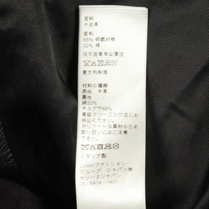 セリーヌ レザーライダースジャケット