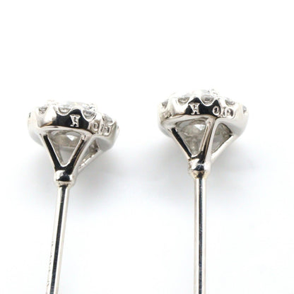ヴァンドーム青山 グレース Pt900プラチナ ダイヤモンド ピアス
