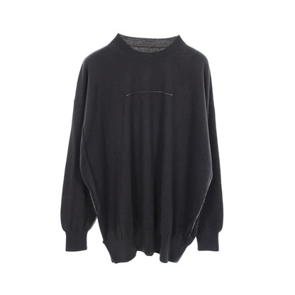 エムエムシックス クルーネック コットンカシミヤニットトップス