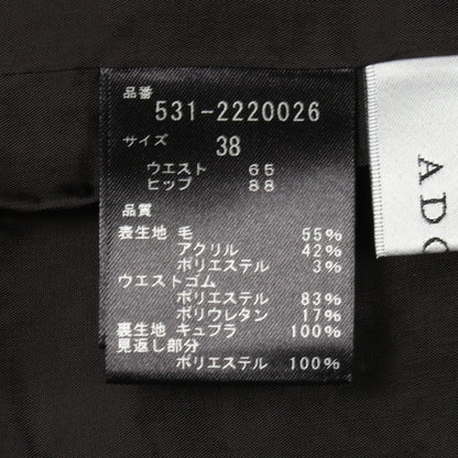 アドーア クラシカルツイード ウールスカート