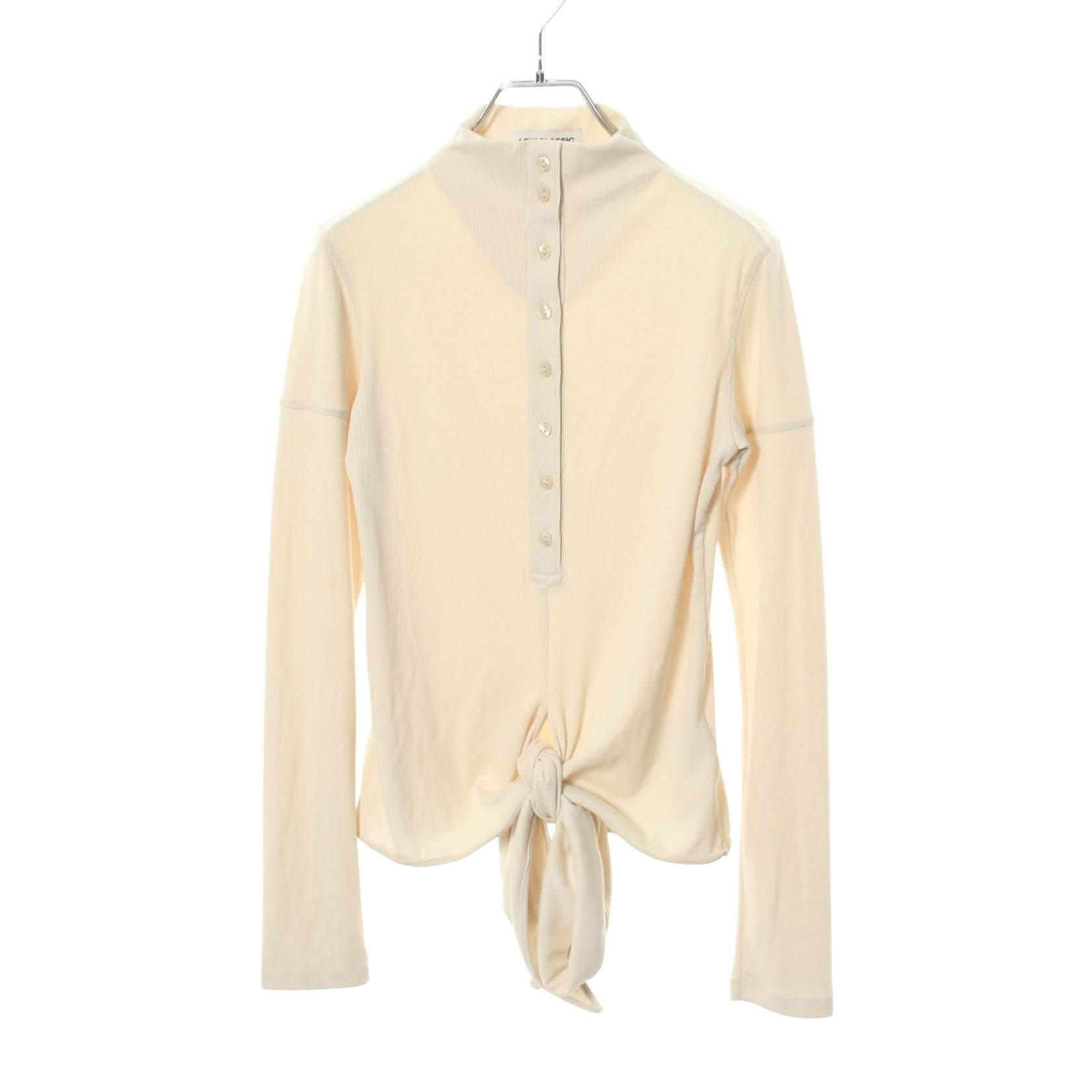 ロウクラシック BUTTON UP WRAP T-SHIRT レーヨン ポリエステル トップス