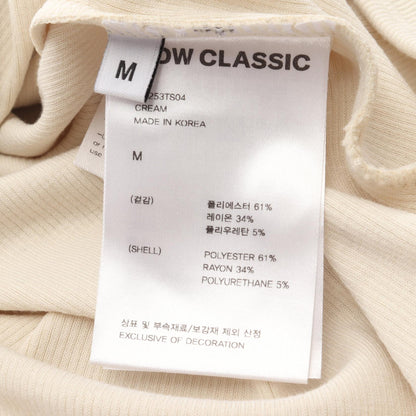 ロウクラシック BUTTON UP WRAP T-SHIRT レーヨン ポリエステル トップス