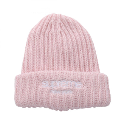 シュプリーム Classic Logo Chunky Ribbed Beanie ニット帽