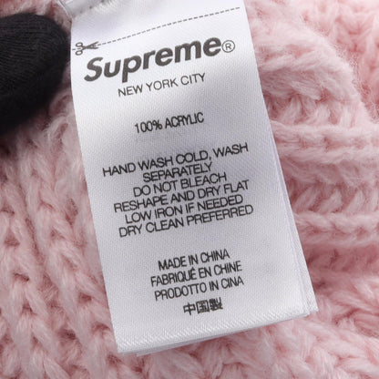 シュプリーム Classic Logo Chunky Ribbed Beanie ニット帽