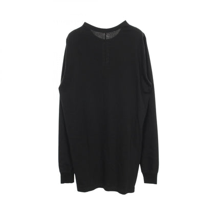 リックオウエンス コットン長袖Tシャツ