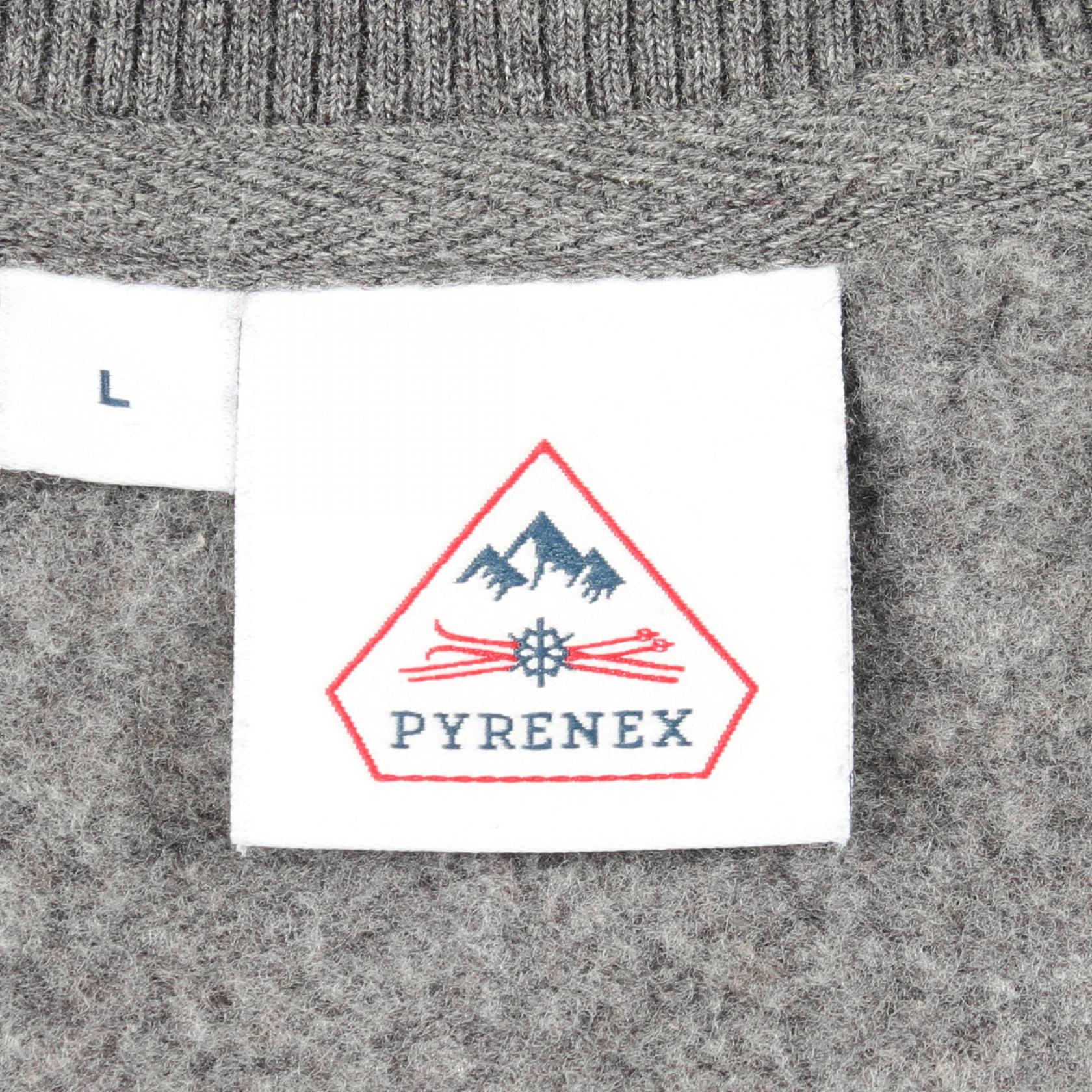 ピレネックス PHASE BRUSHED コットンスウェット