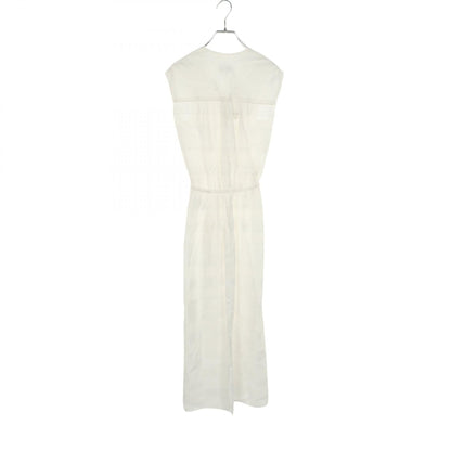 ロウクラシック SHIRRING SLEEVELESS MAXI DRESS ワンピース