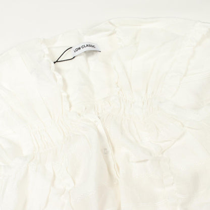 ロウクラシック SHIRRING SLEEVELESS MAXI DRESS ワンピース