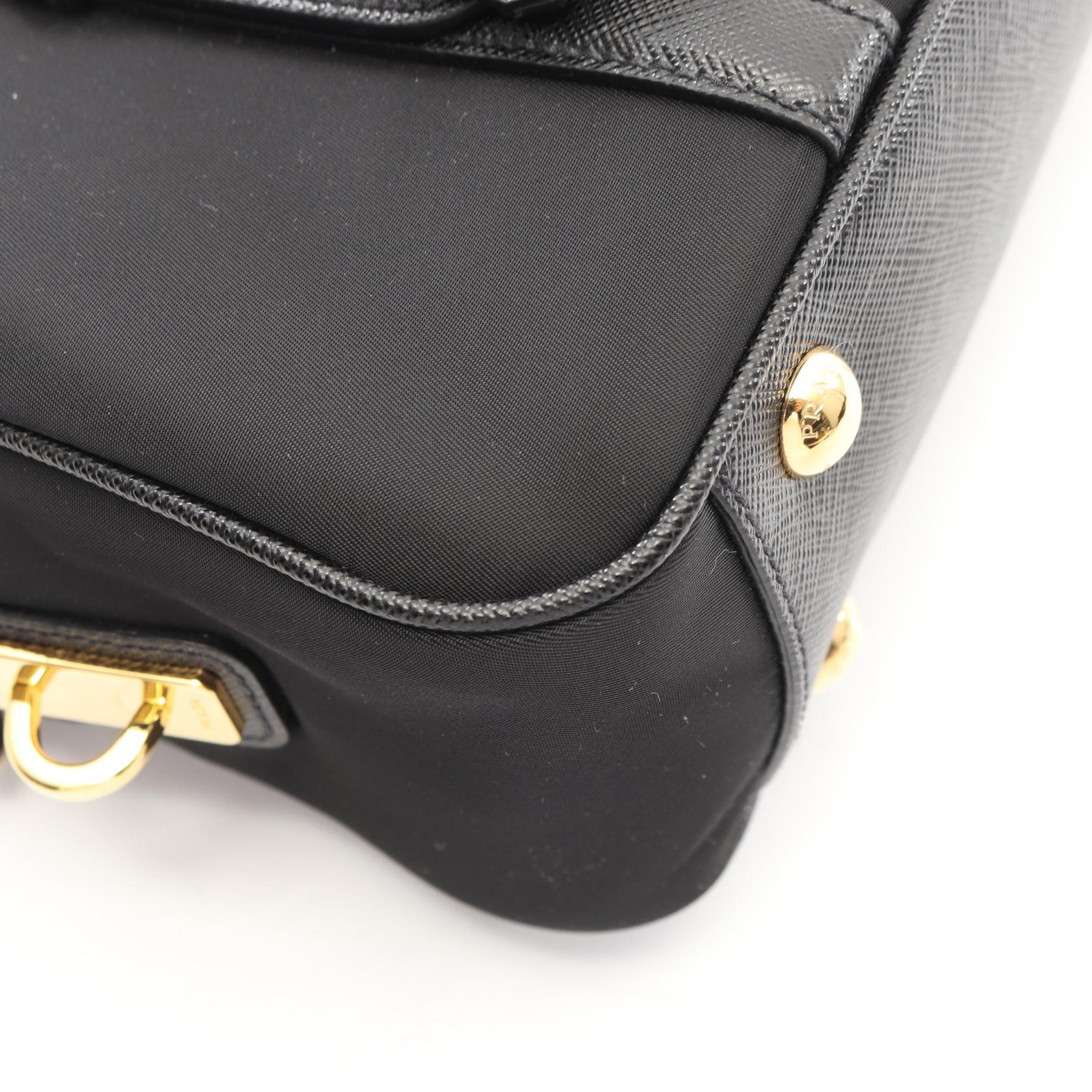 プラダ TESSUTO SAFFIANO 2wayハンドバッグ