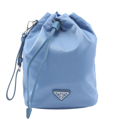 プラダ Re-Nylon サフィアーノレザーショルダーバッグ