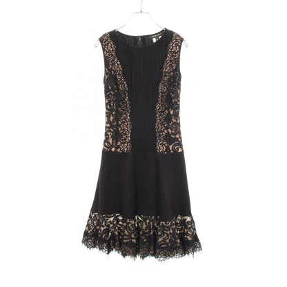 タダシショージ PINTUCK JERSEY LACE PANEL ドレス
