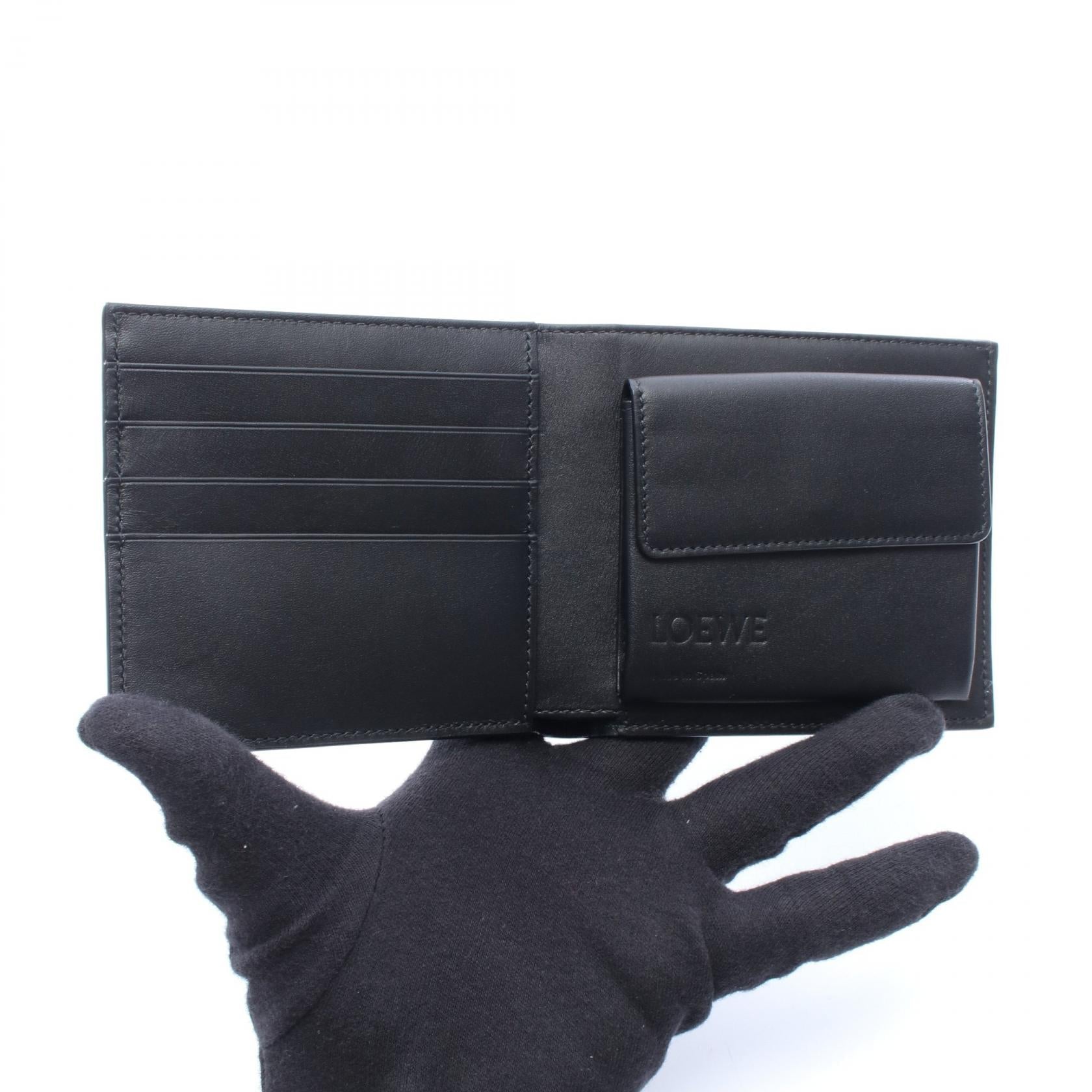 ロエベ パズル レザー二つ折り財布