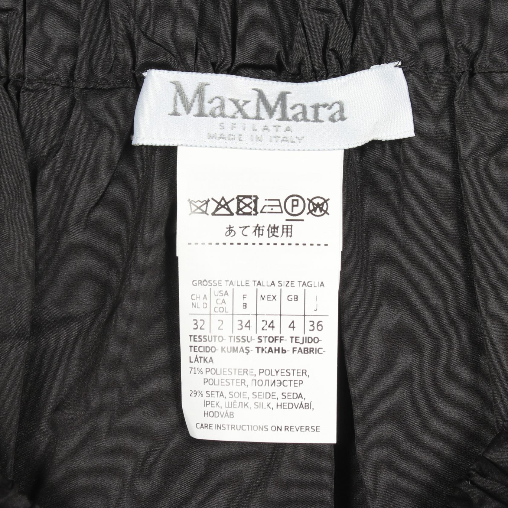 マックスマーラ ポリエステルオフショルダーブラウス