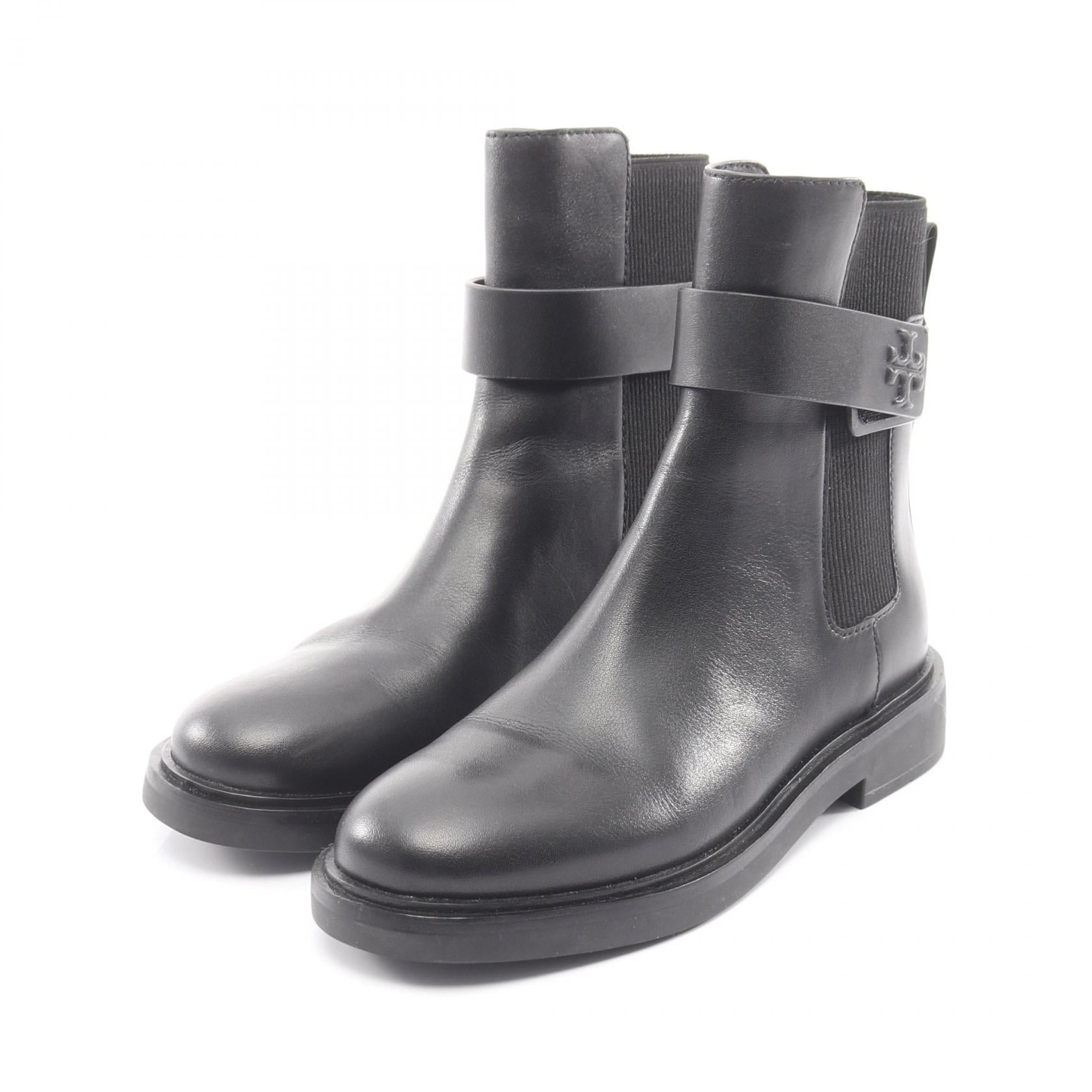 トリーバーチ DOUBLE T CHELSEA BOOT レザーブーツ