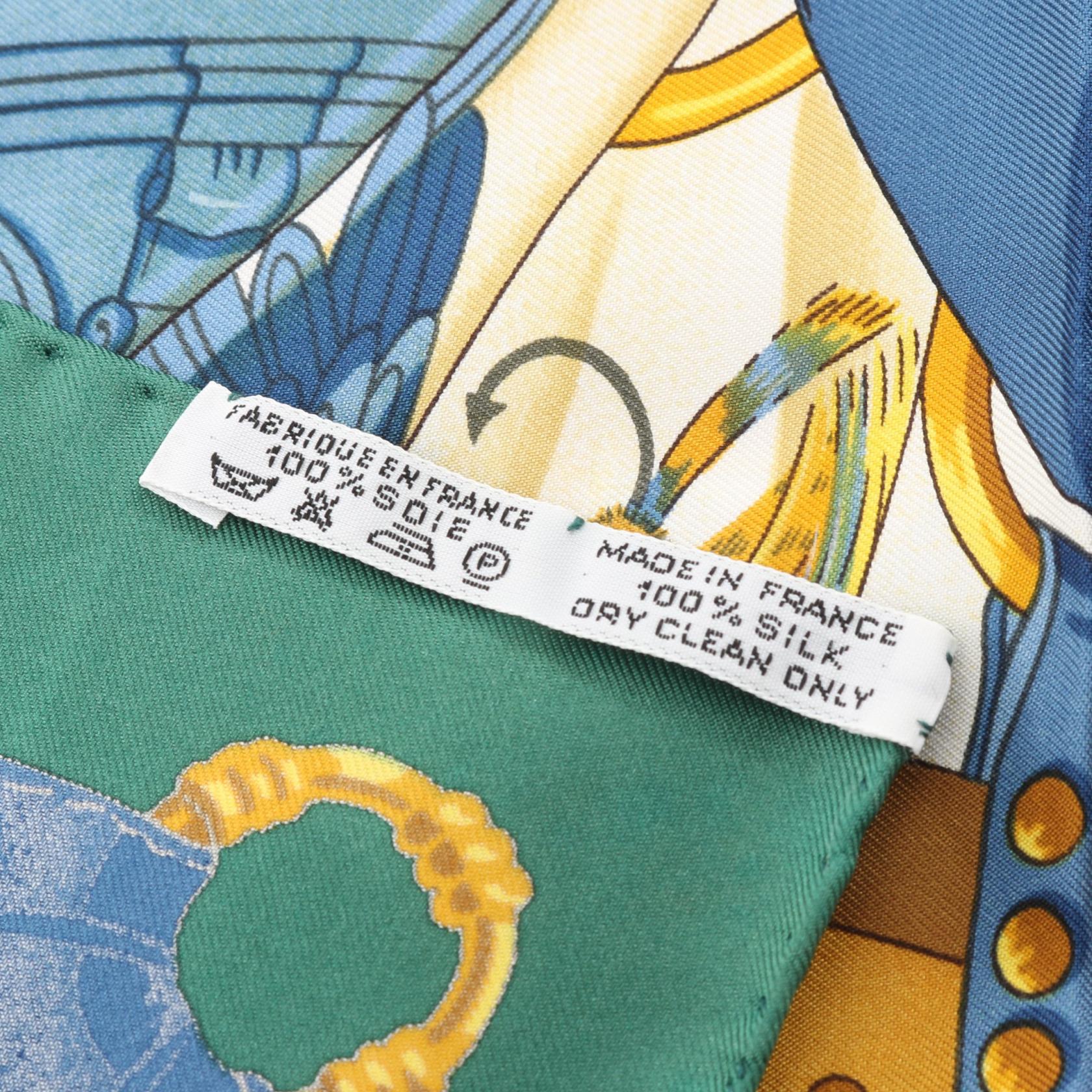 エルメス カレ90 Soleil de Soie シルクスカーフ