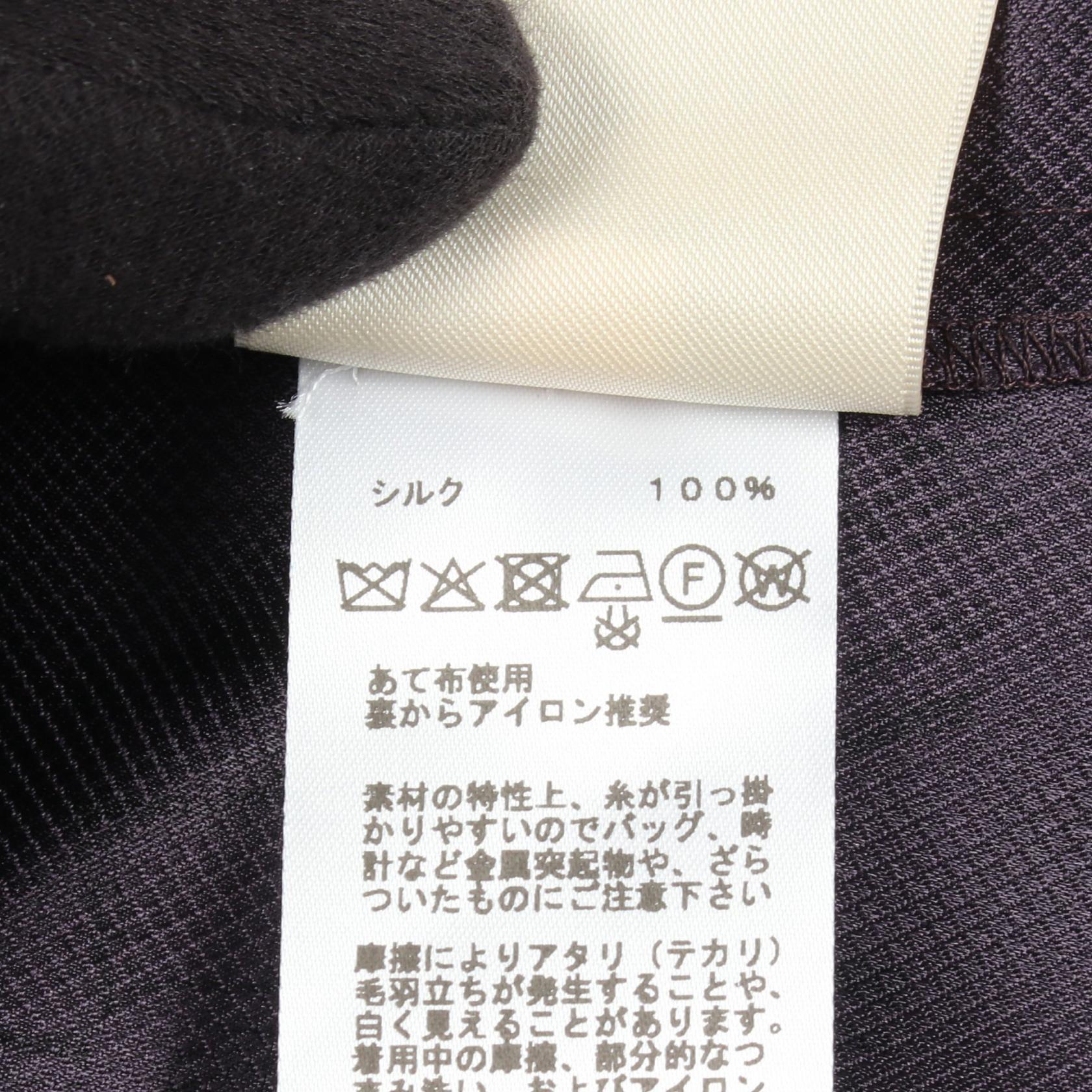 エルメス EN DESORDRE FINESSE シルクパンツ