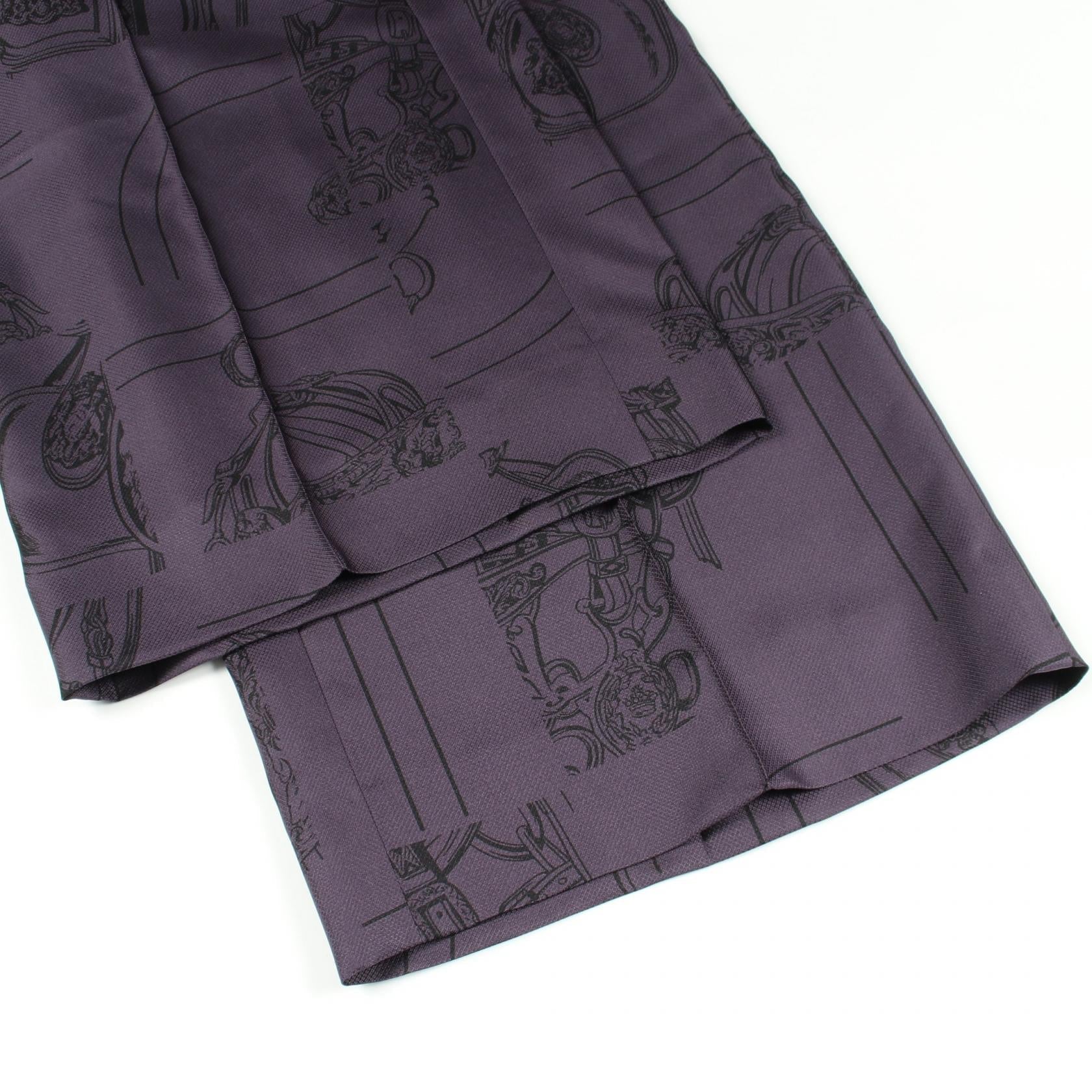 エルメス EN DESORDRE FINESSE シルクパンツ