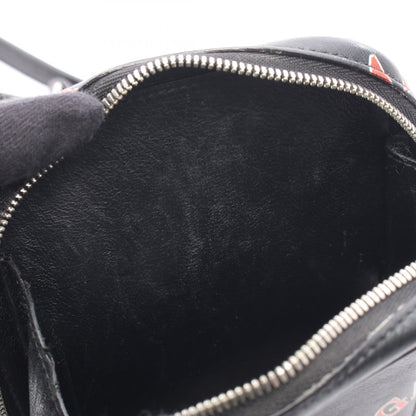 バレンシアガ CASH ZIP PHONE HOLDER レザーショルダーバッグ