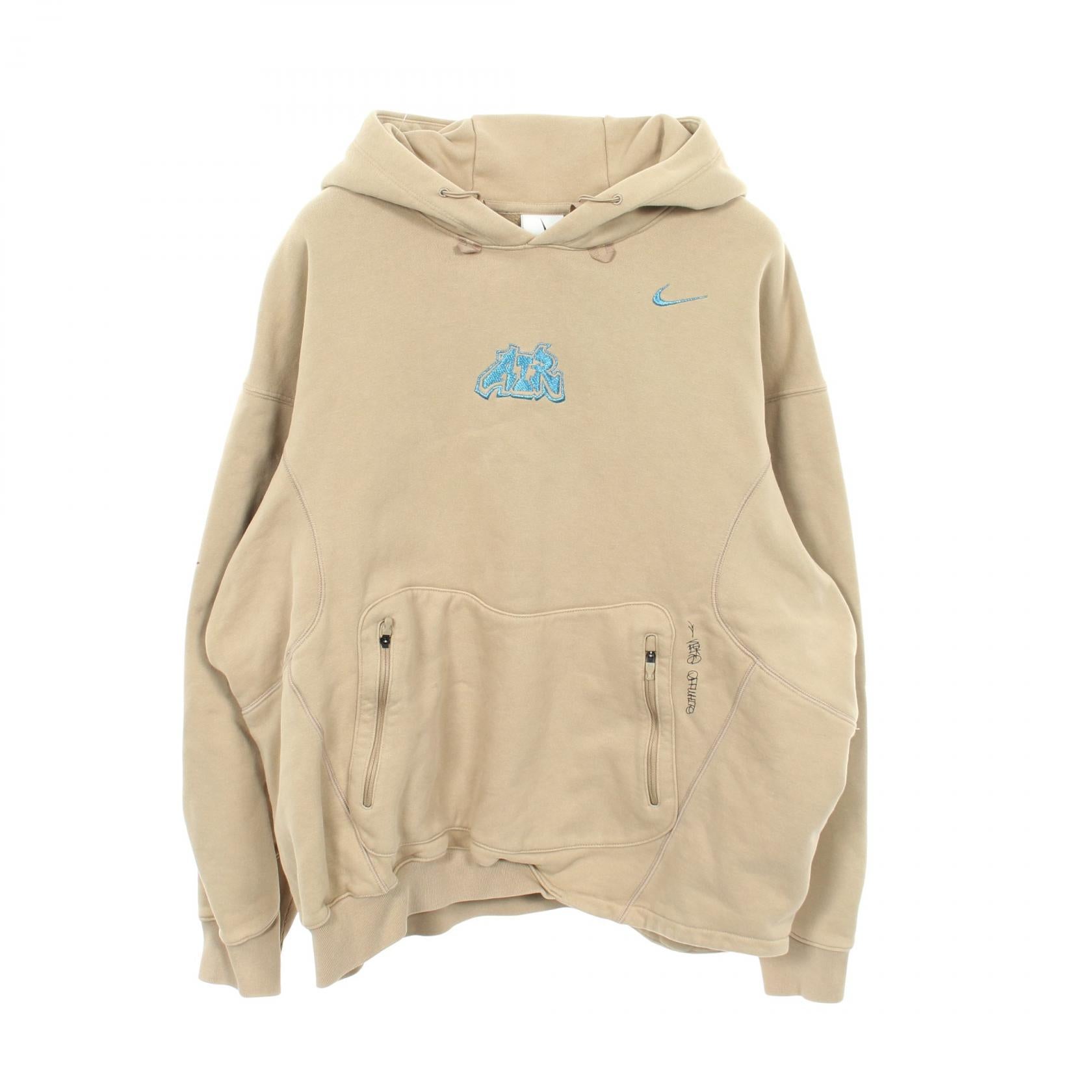 オフホワイト Nike NRG フリース コットンパーカー