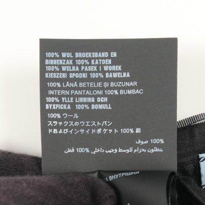 プラダ グレンチェック ウールコットンショートパンツ