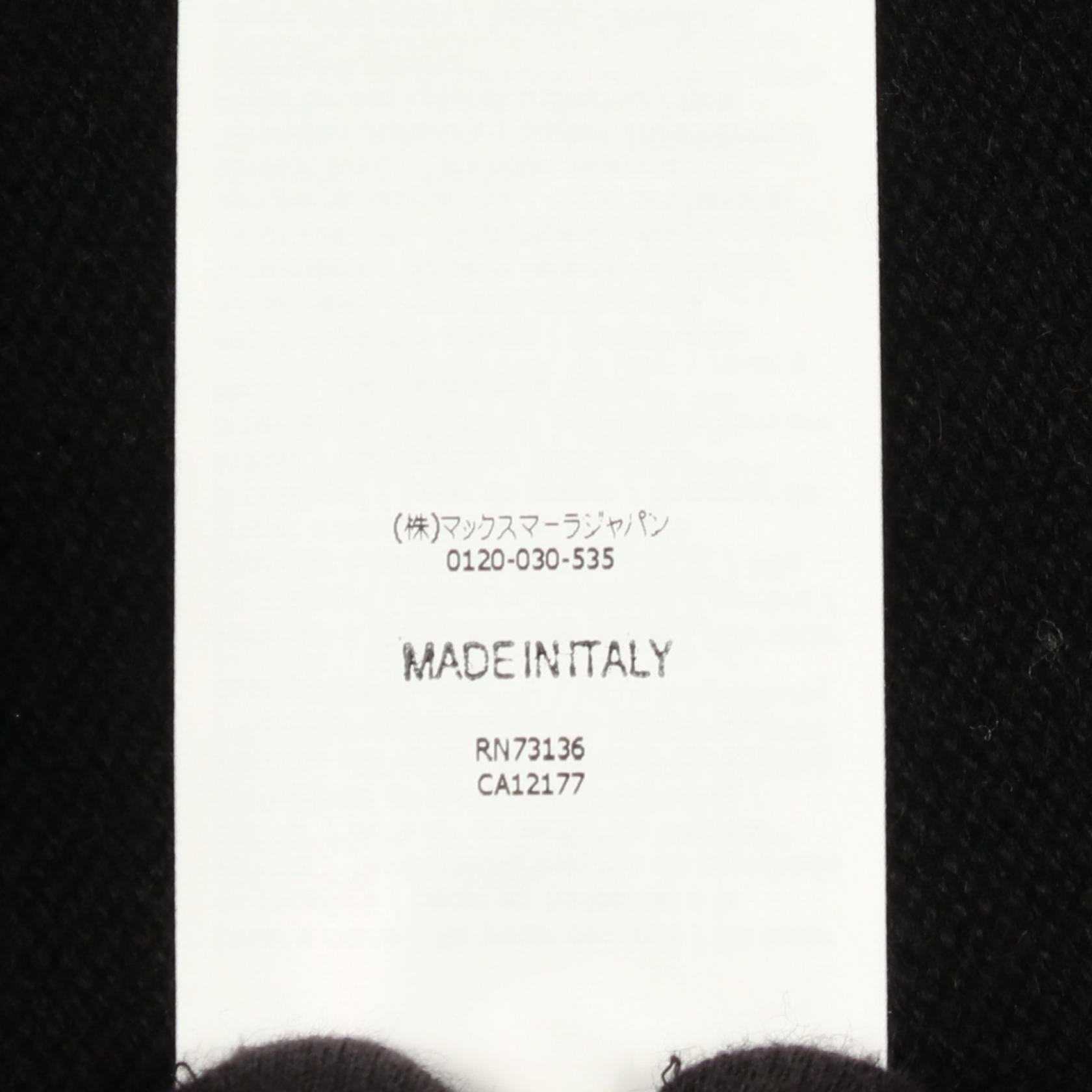 エスマックスマーラ KASSEL ウールカシミヤニットトップス