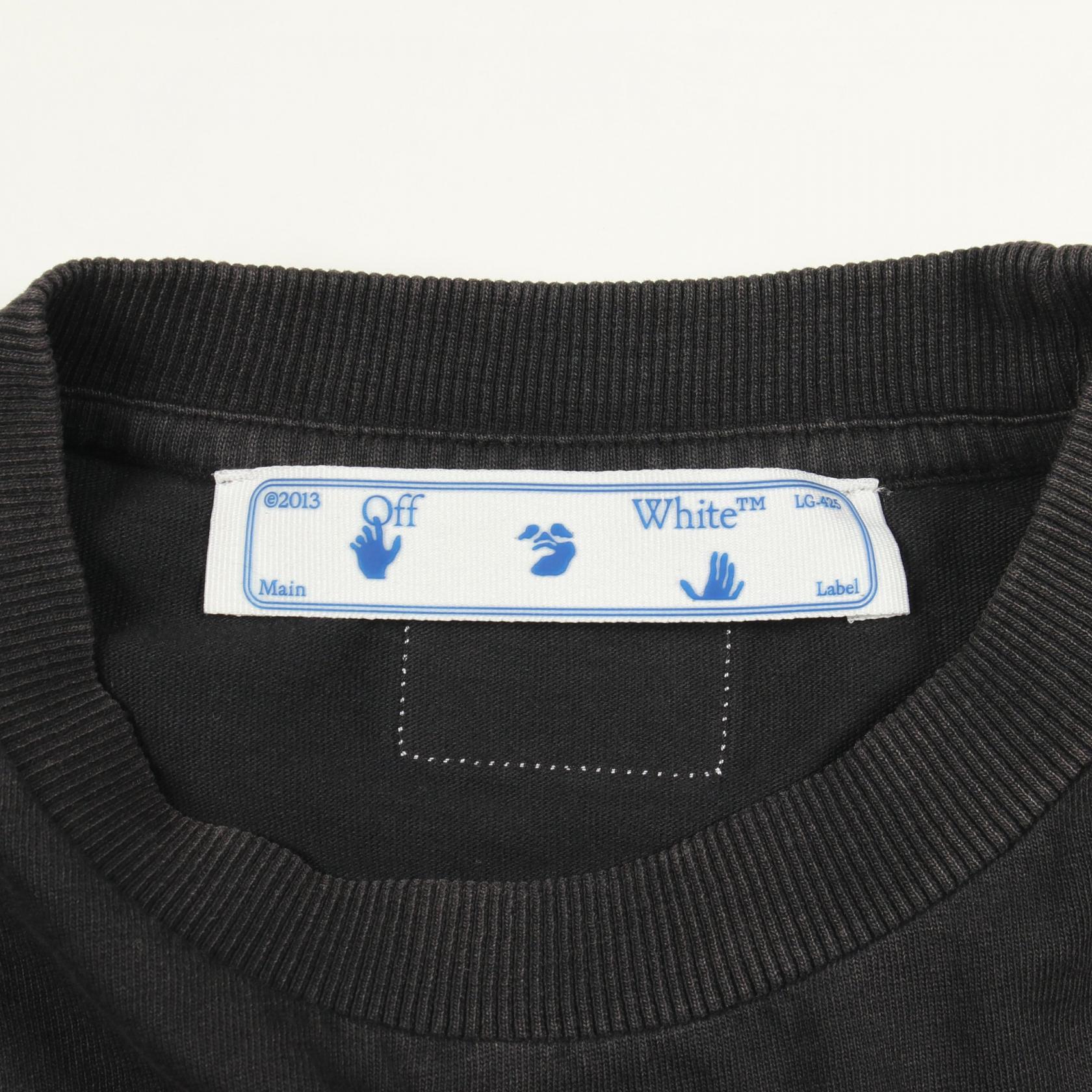 オフホワイト MLB CHICAGO WS SS TEE コットン 半袖Tシャツ