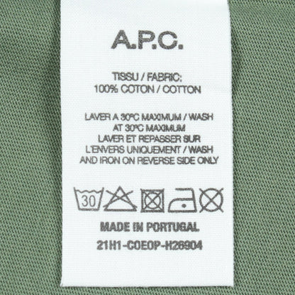 アーペーセー コットン 半袖Tシャツ
