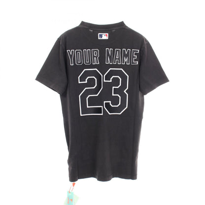 オフホワイト コットン 半袖Tシャツ