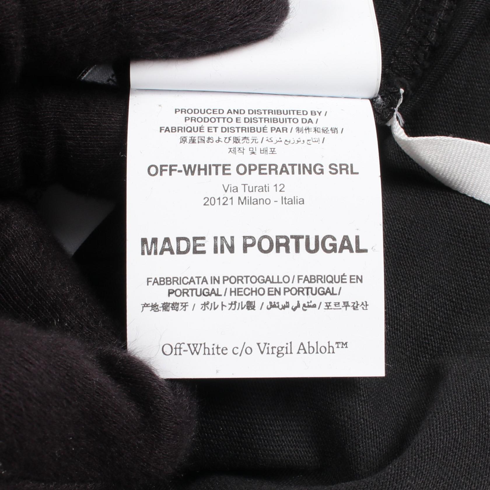 オフホワイト コットン 半袖Tシャツ