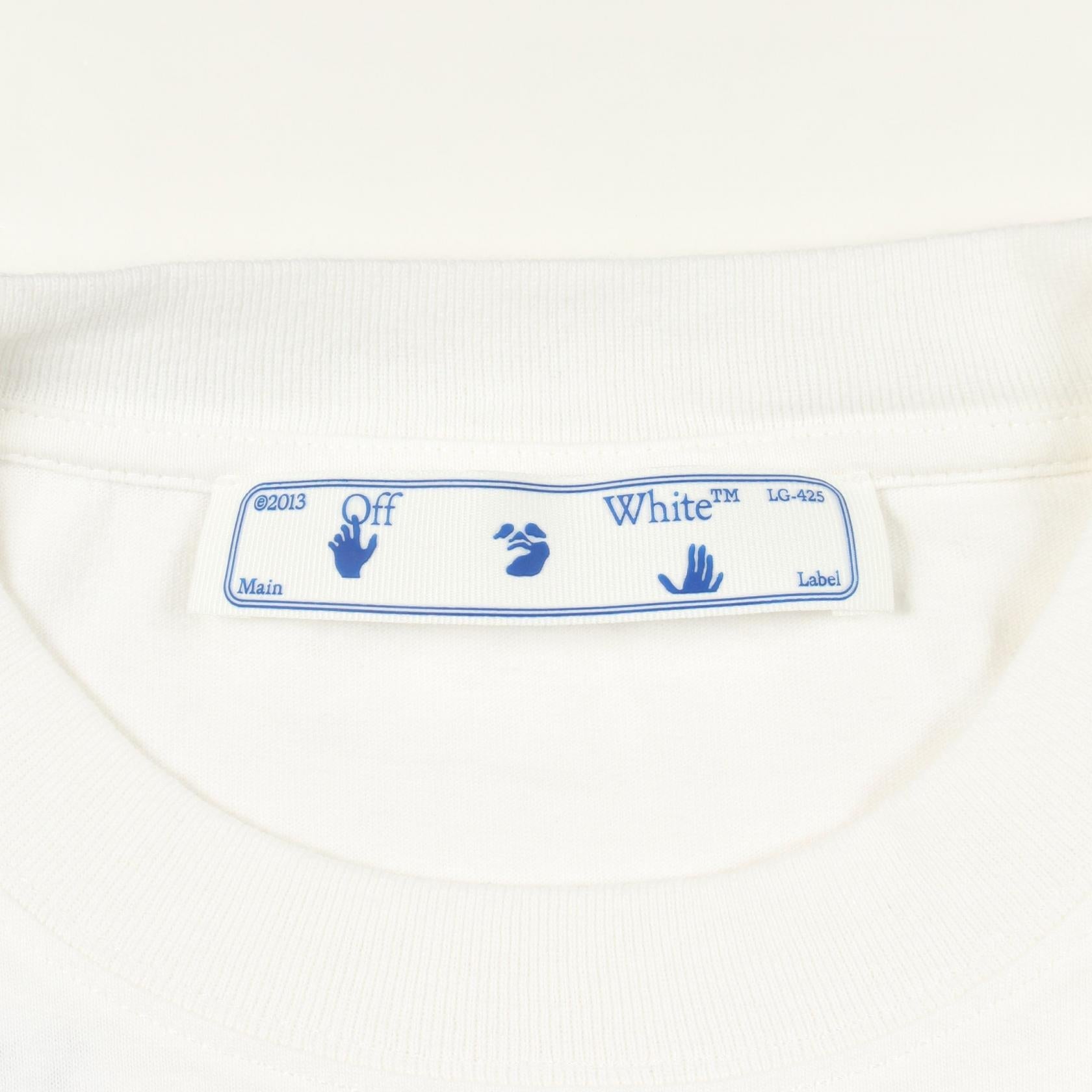 オフホワイト コットンTシャツ
