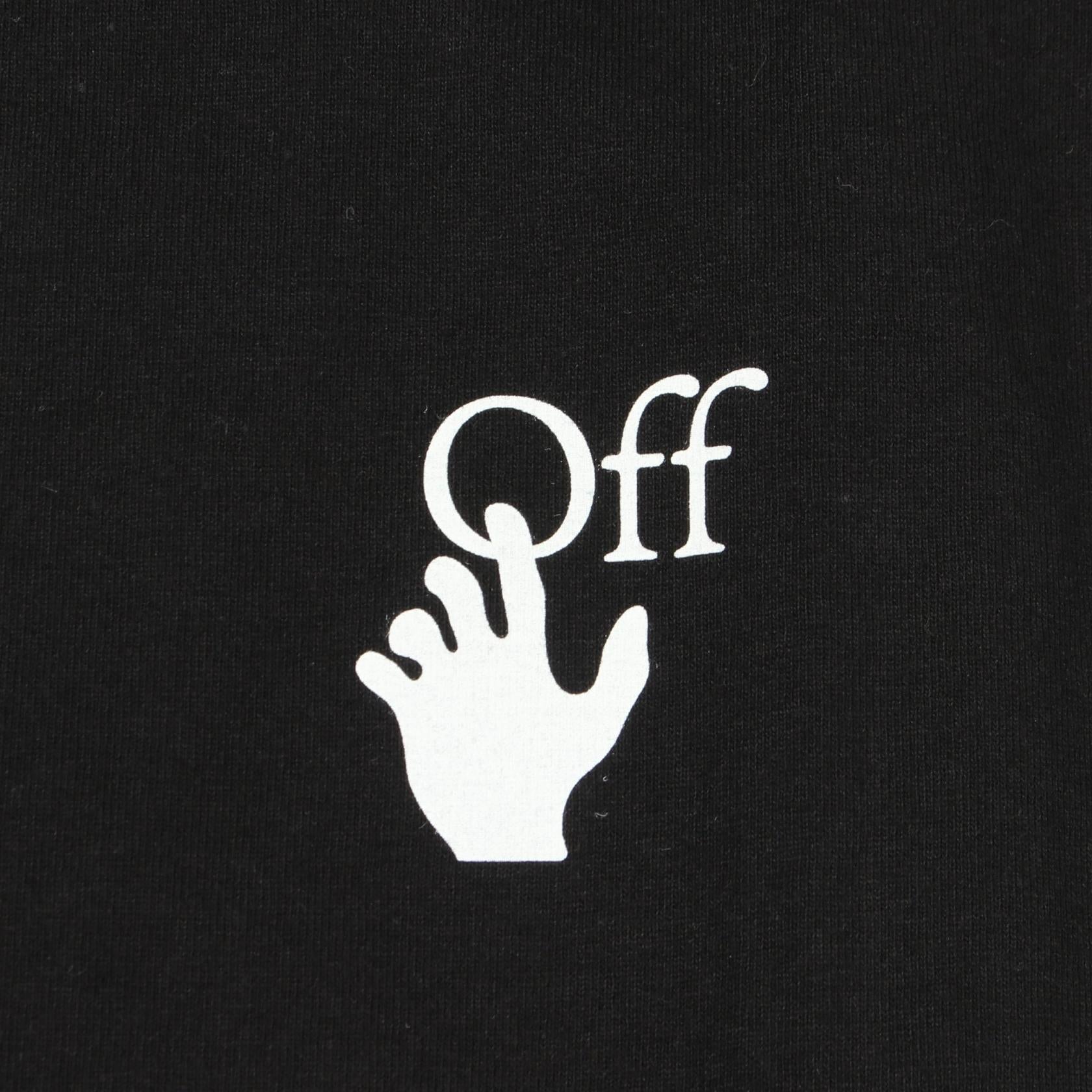 オフホワイト コットン 半袖Tシャツ