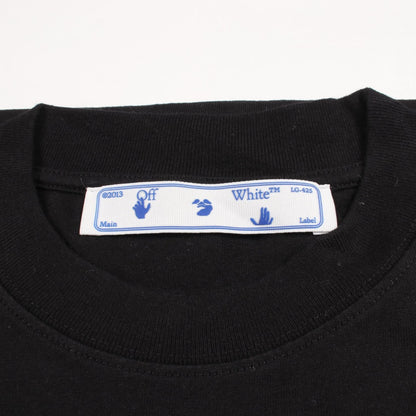 オフホワイト CARAVAGGIO S OVER TEE コットン 半袖Tシャツ