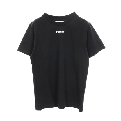 オフホワイト Airport Tape コットン半袖Tシャツ