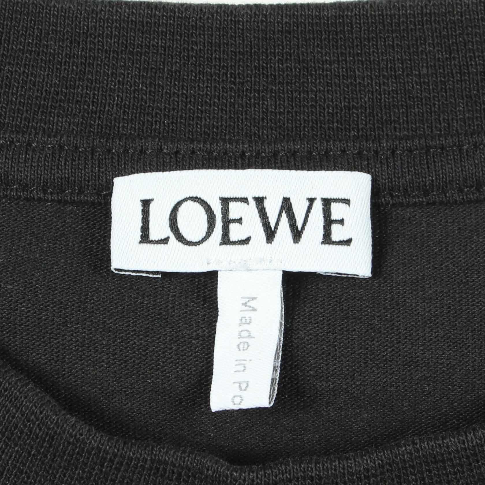 ロエベ アナグラム コットン半袖Tシャツ