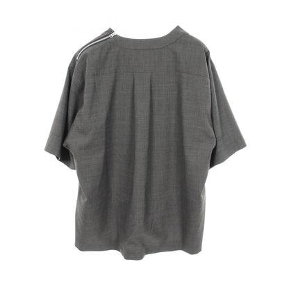 サカイ SUITING PULLOVER ウール ポリエステル トップス