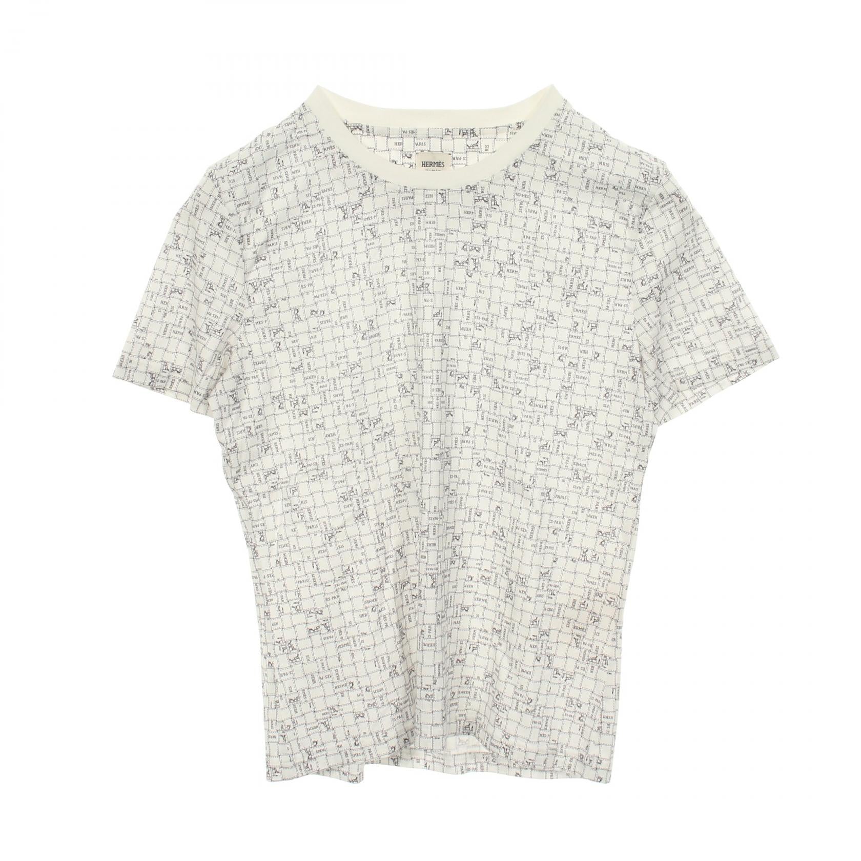 エルメス ボルデュックオカレ コットン半袖Tシャツ