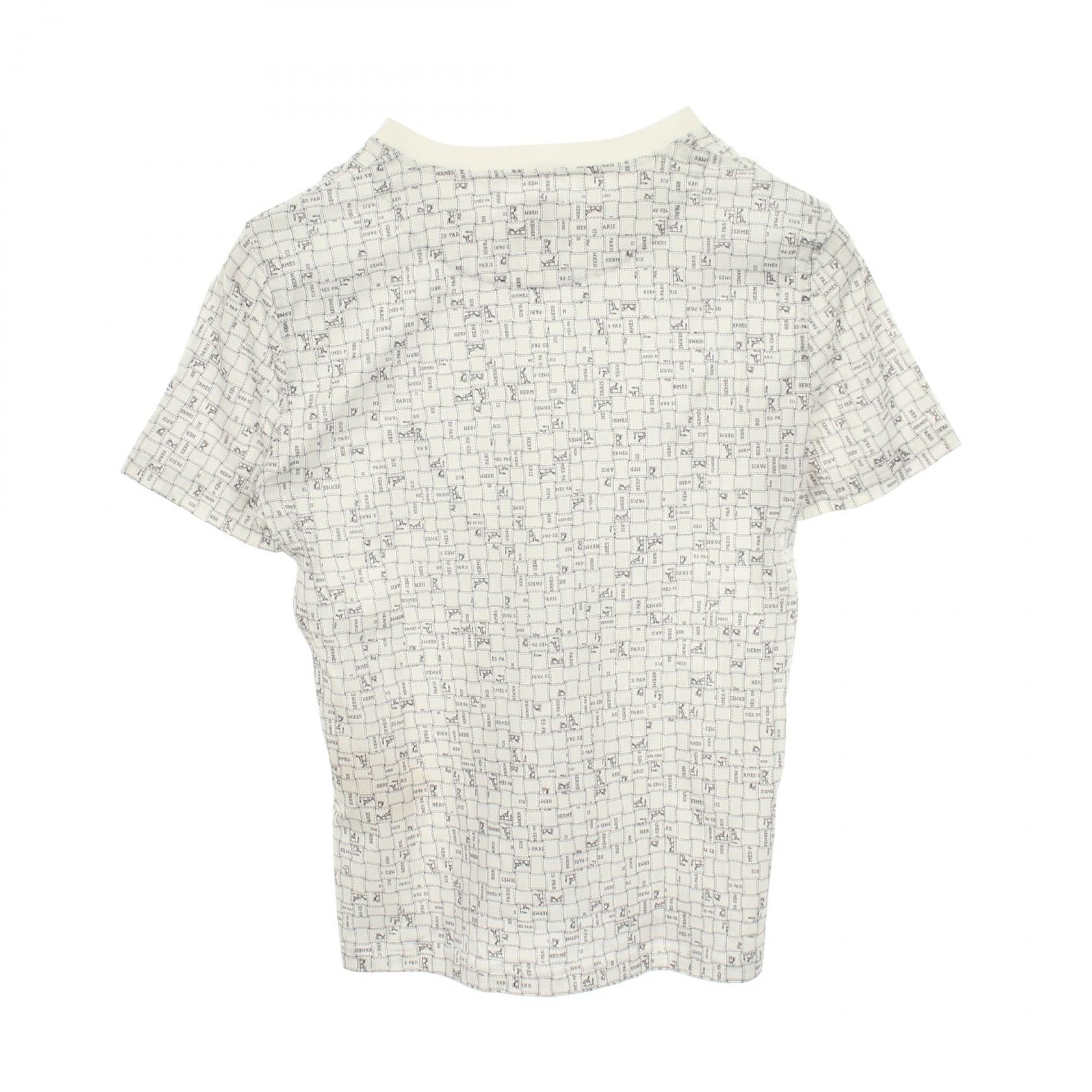 エルメス ボルデュックオカレ コットン半袖Tシャツ