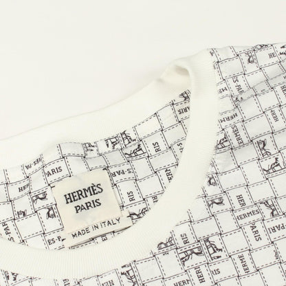 エルメス ボルデュックオカレ コットン半袖Tシャツ