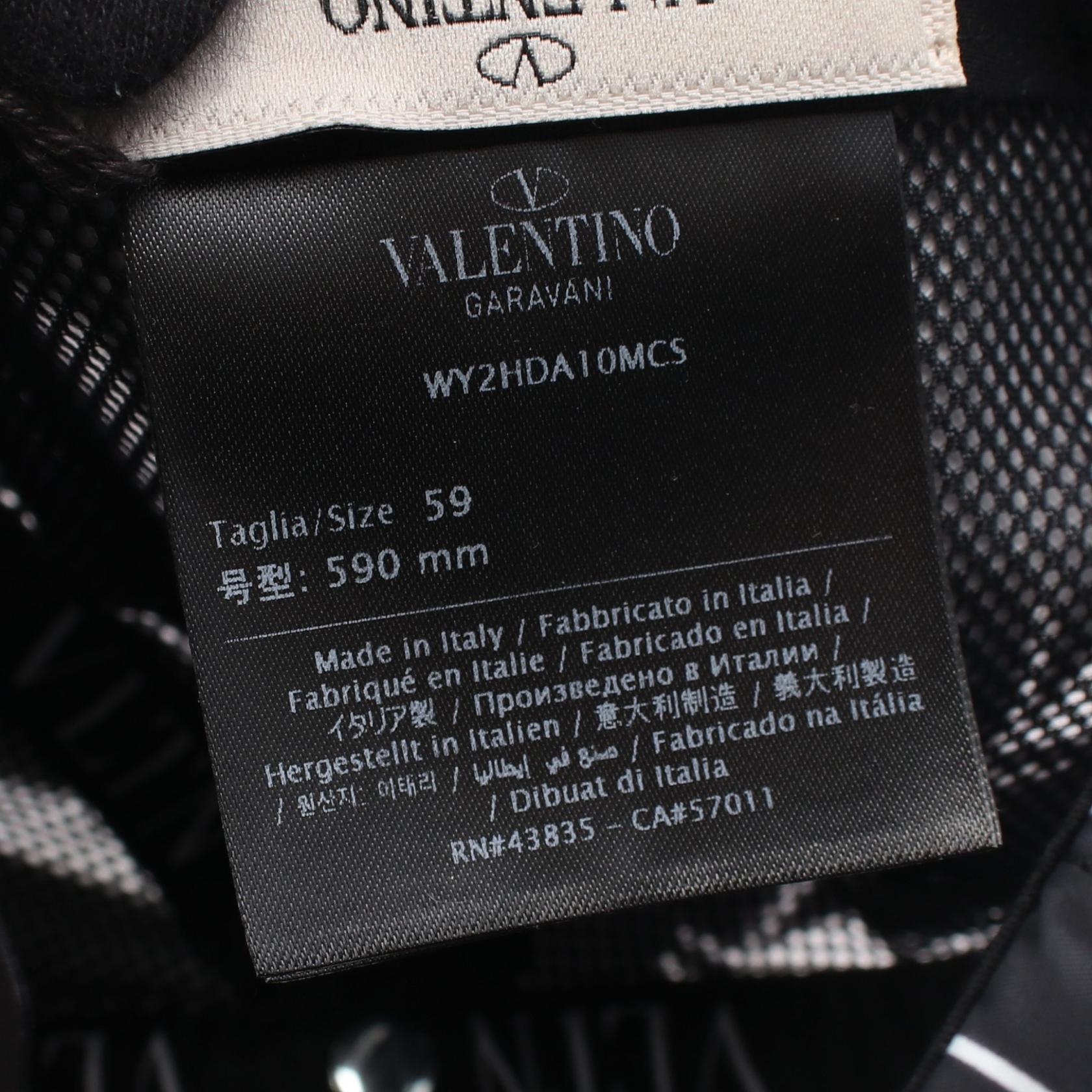 ヴァレンティノ ガラヴァーニ VLTN Times ナイロンキャップ