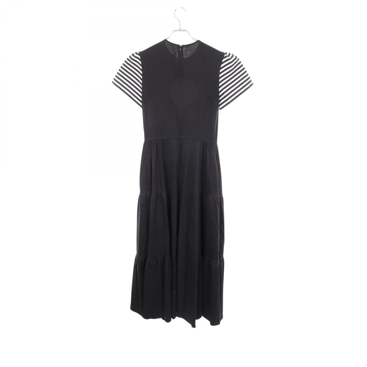 ボーダーズアットバルコニー BORDER SLEEVE TEE DRESS コットンワンピース