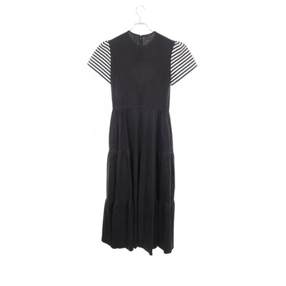 ボーダーズアットバルコニー BORDER SLEEVE TEE DRESS コットンワンピース