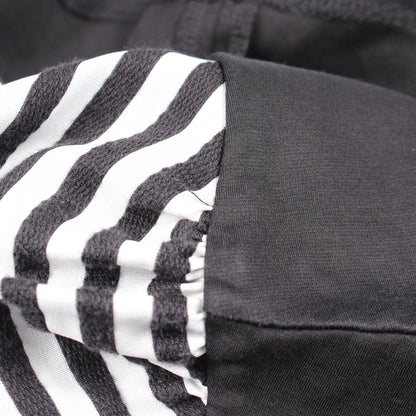 ボーダーズアットバルコニー BORDER SLEEVE TEE DRESS コットンワンピース