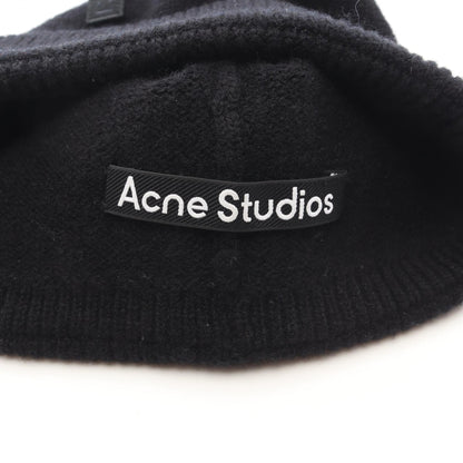 アクネストゥディオズ MICRO FACE PATCH BEANIE ウールニットキャップ