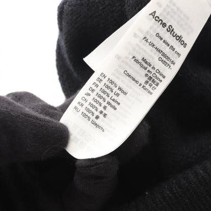アクネストゥディオズ MICRO FACE PATCH BEANIE ウールニットキャップ