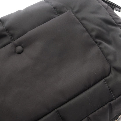 プラダ TESSUTO BOMBER ナイロン レザー ショルダーバッグ