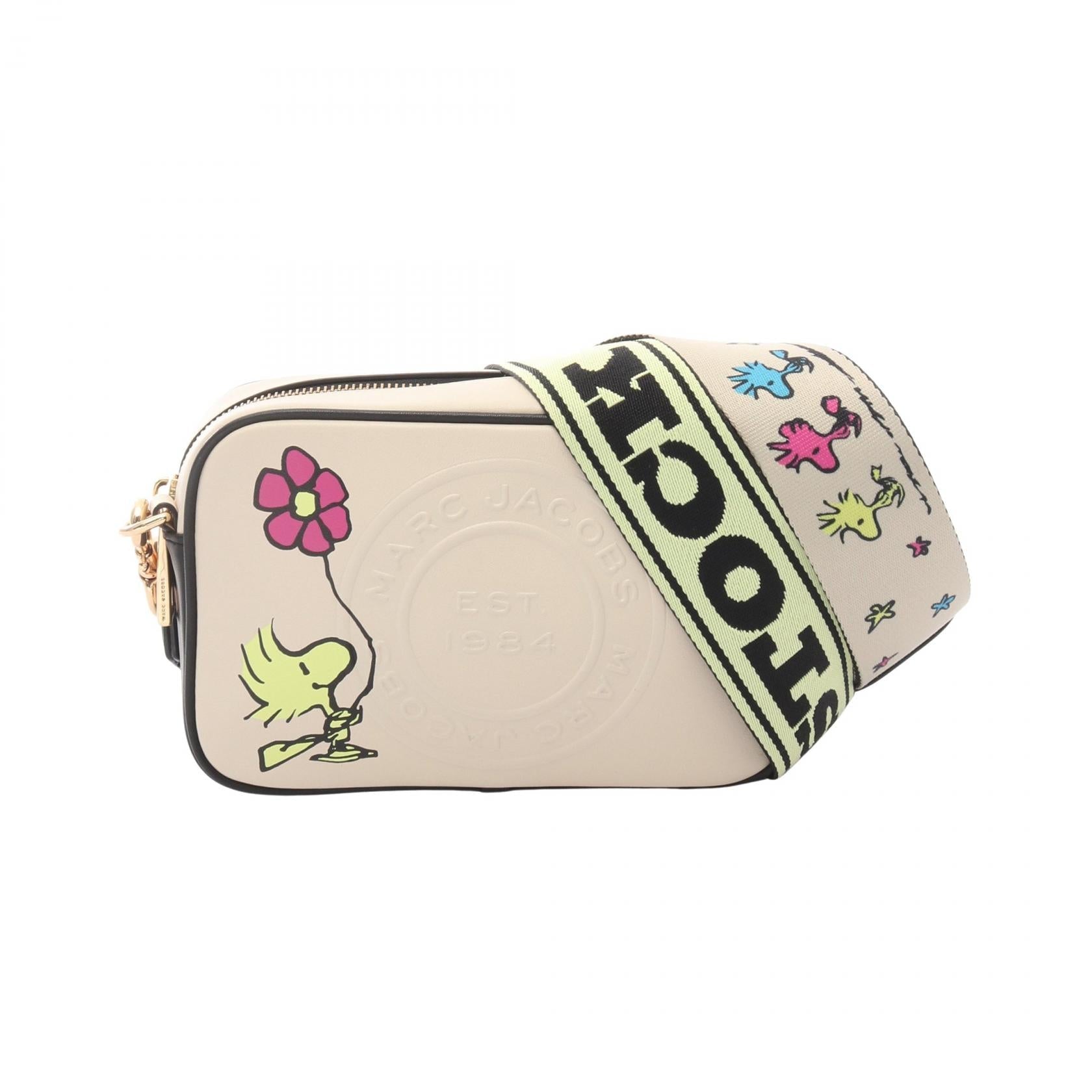 マークジェイコブス × PEANUTS レザーショルダーバッグ
