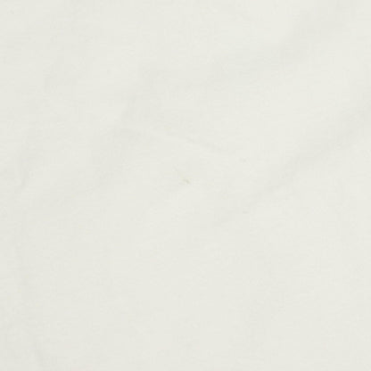 セリーヌ ロゴプリント メッシュトリム レオパード コットン Tシャツ