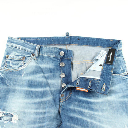 ディースクエアード SKATER JEAN コットンデニムパンツ